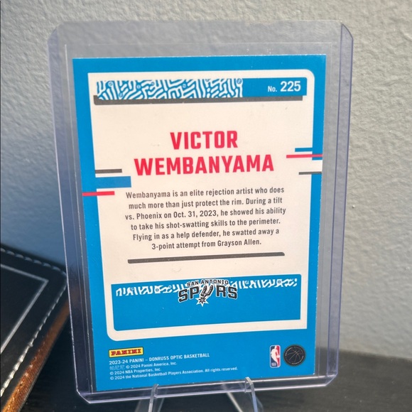Victor Wembanyama Rated Rookie Card San Antonio Spurs NBA - Picture 2 of 2